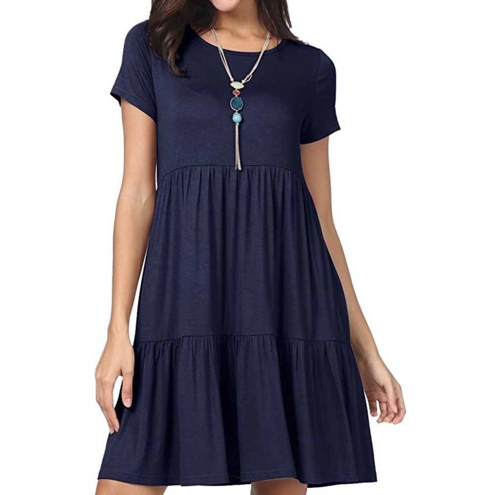 💙New Navy blue swing dress💙